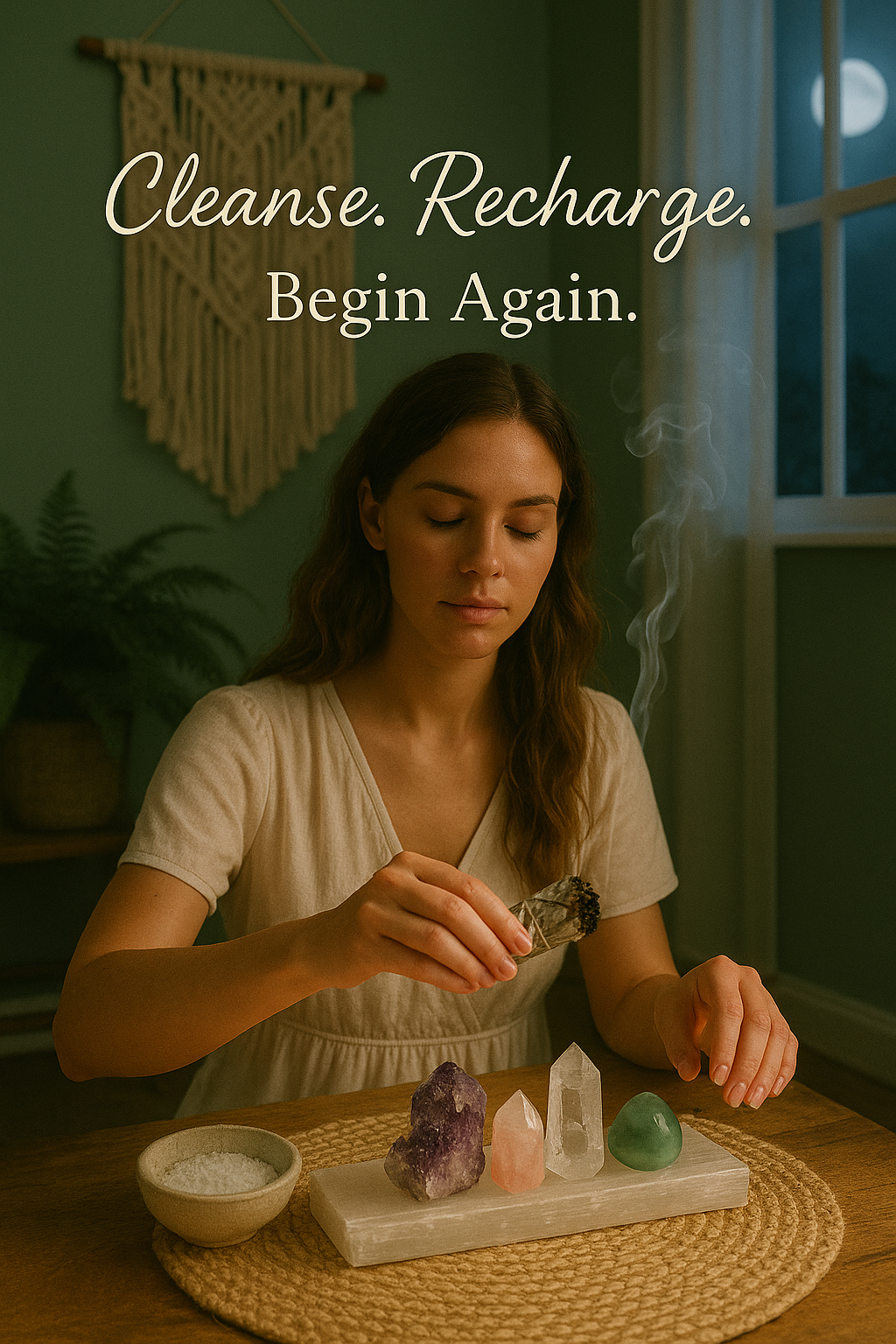 How to Cleanse and Recharge Your Crystals at Home