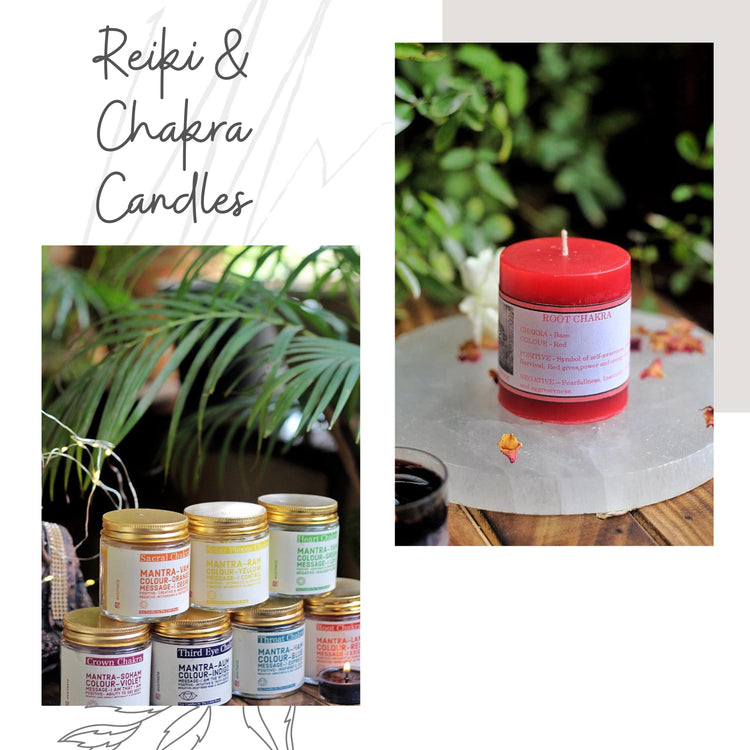 Seven Chakra Candle