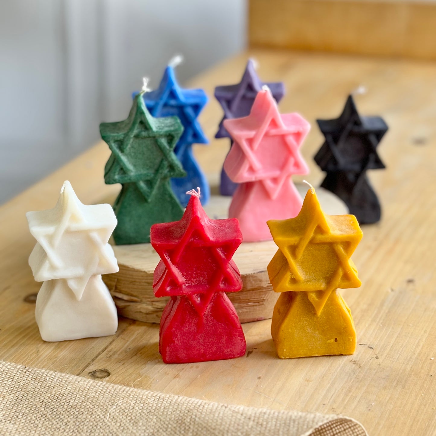 Seal of Solomon Soy Candle - Pack of 1 | Colour Option Available