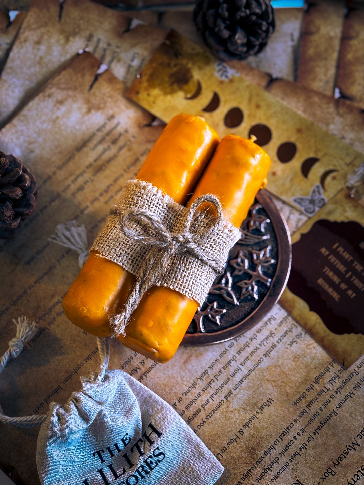 Joy in Chaos - Herb Dressed Candle