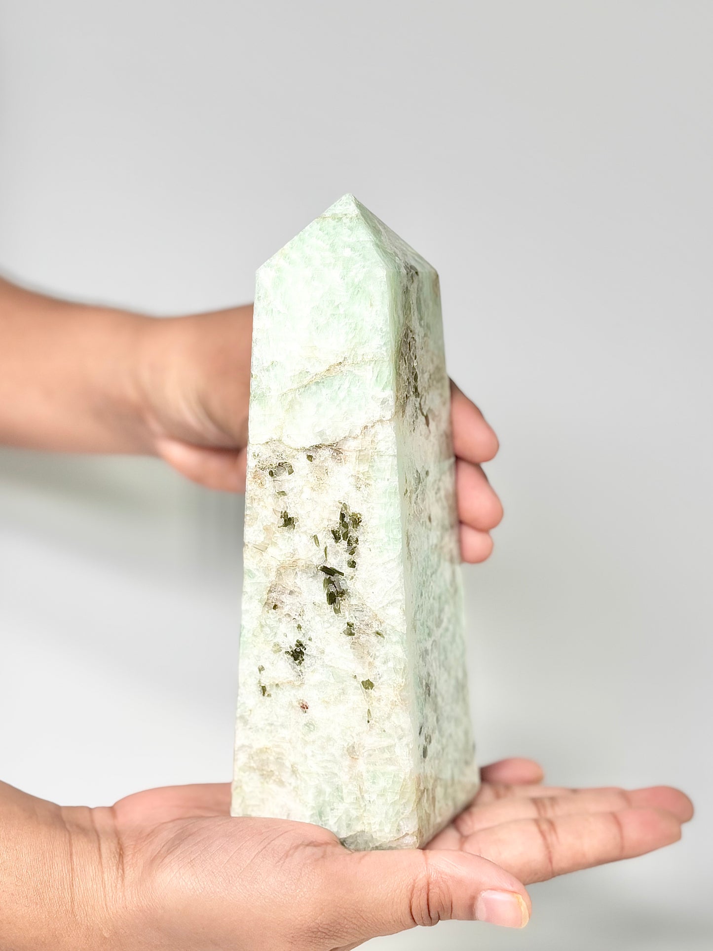 Four Facet Amazonite Tower – 750g - Soothing Colour & Grounded Form