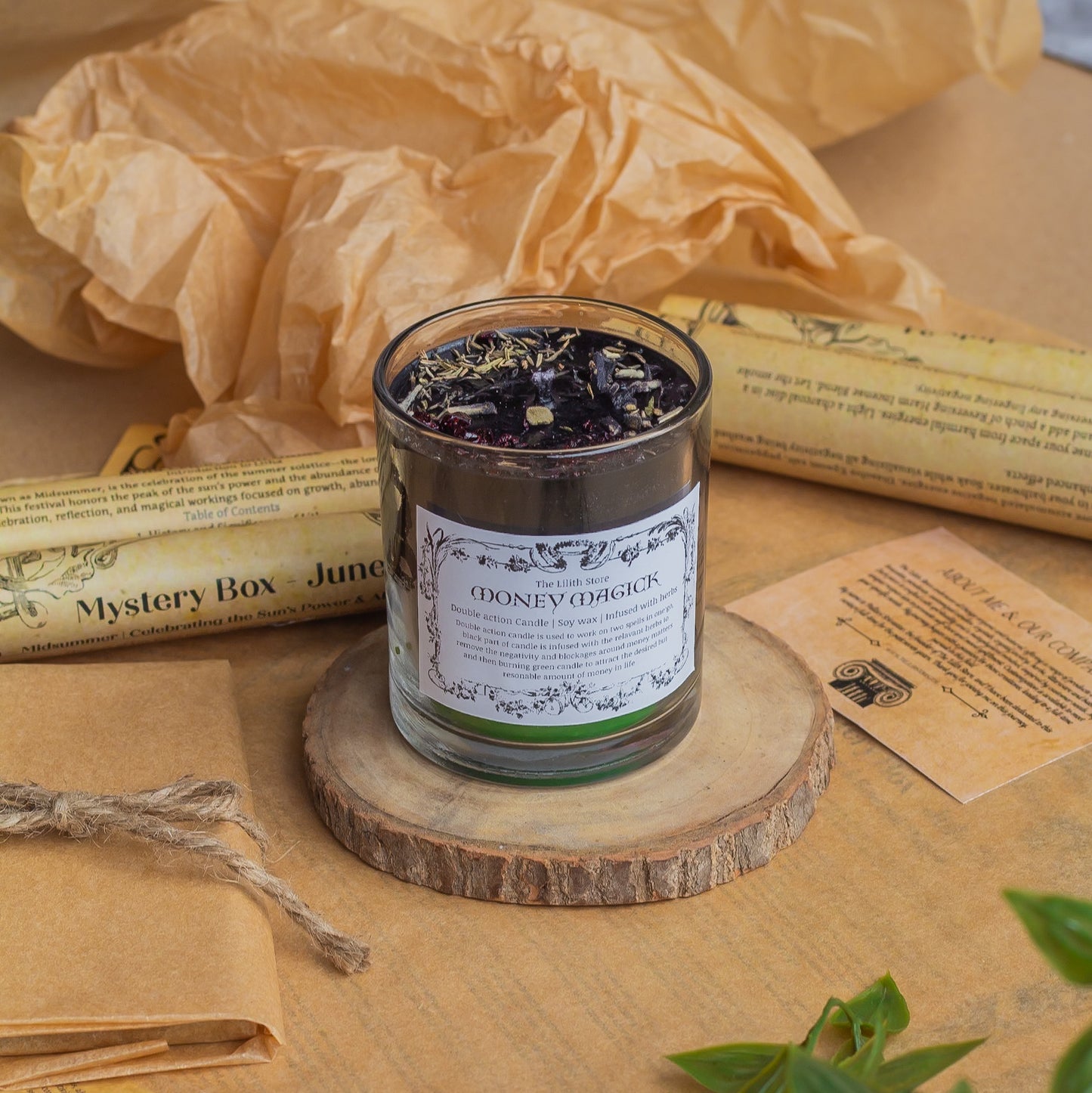 Prosperity Double Action Candle