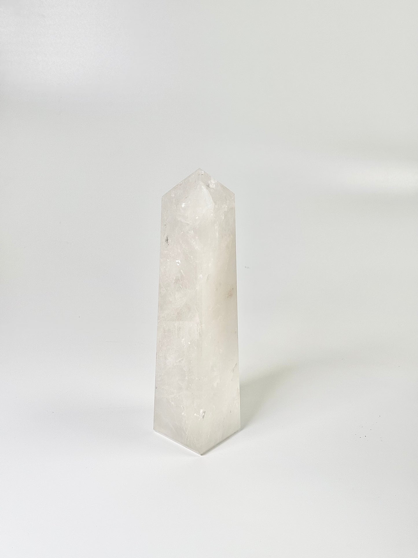 Four Facet Clear Quartz Tower – 530g - Amplify, Align & Awaken
