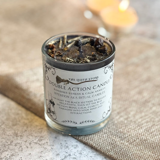 Banishes Stress & Calm Anxiety - Double Action Candle