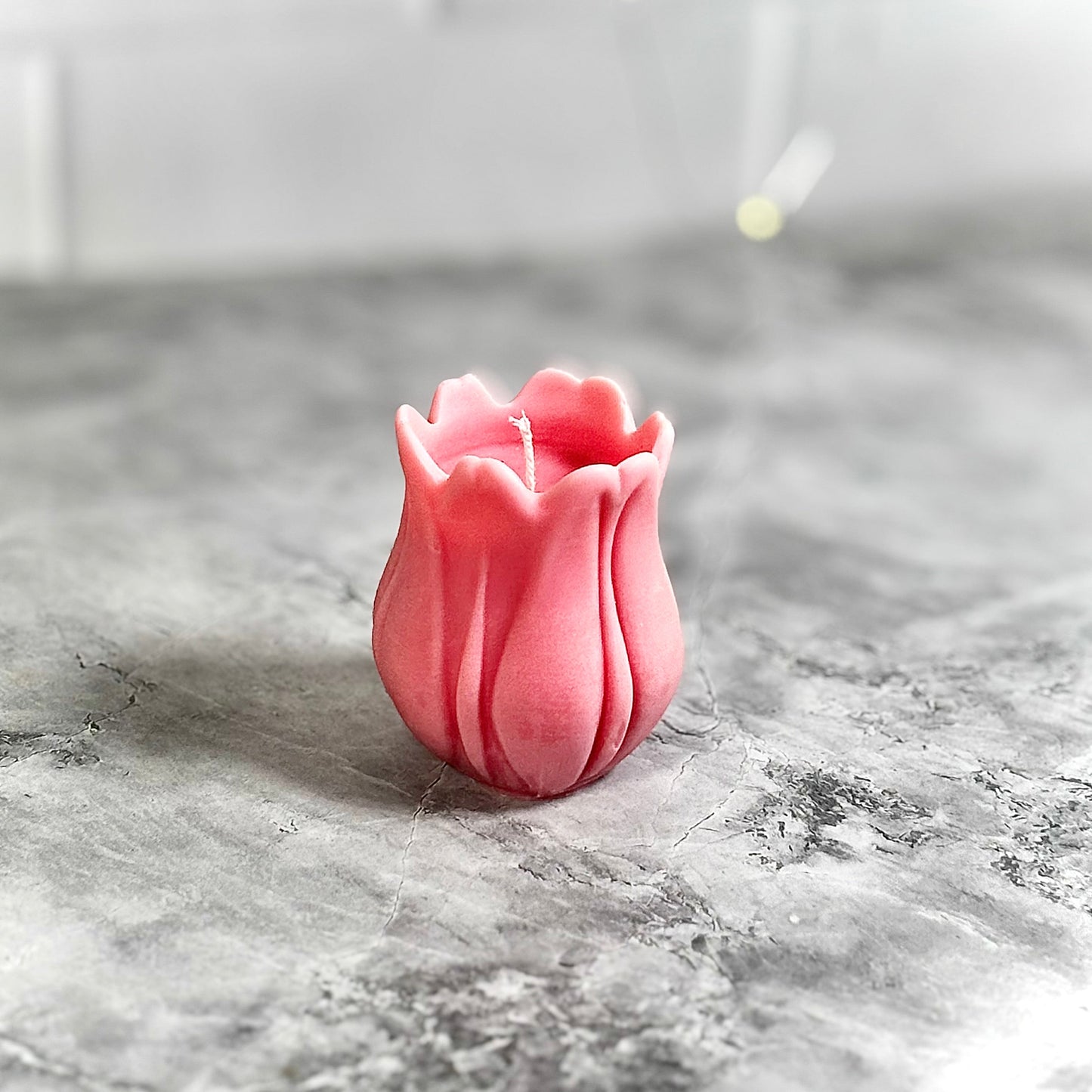 Tulip Shaped Soy Scented Candle – Tearose Fragrance
