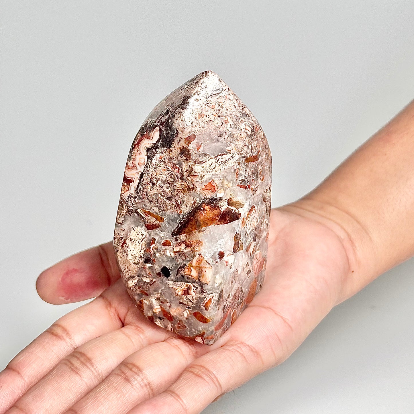 Rosetta Jasper Freeform 252g – Grounded Beauty & Ancient Wisdom