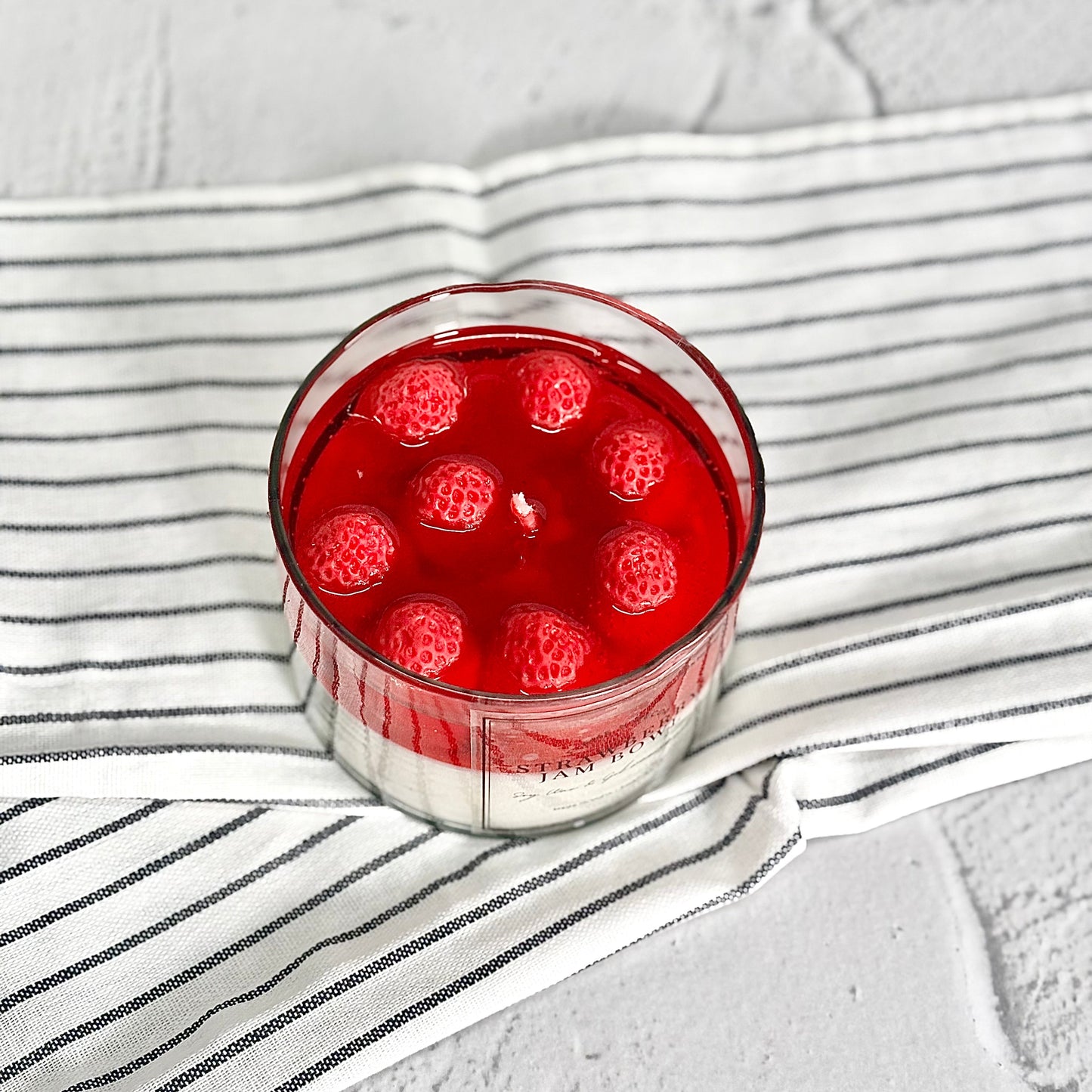 Strawberry Jam infused with Strawberry Candle | Dessert