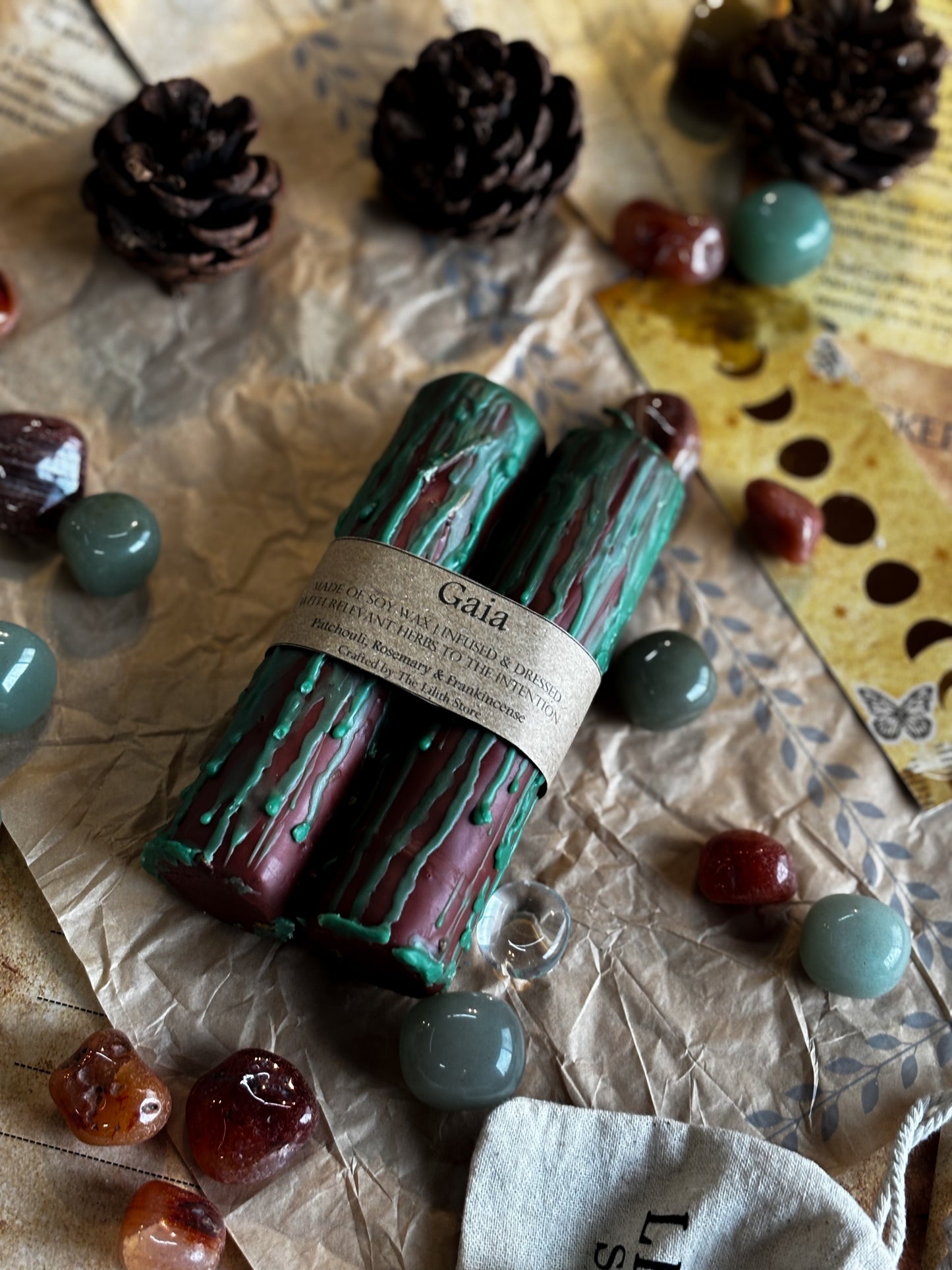 Altar Candle - Gaia