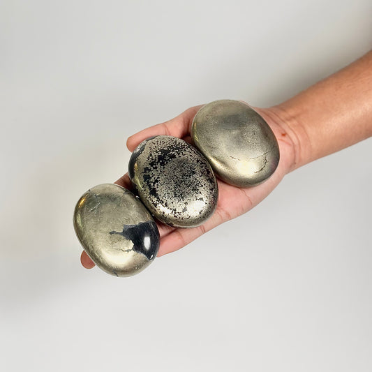 Pyrite Palm Stone | Stone for Abundance
