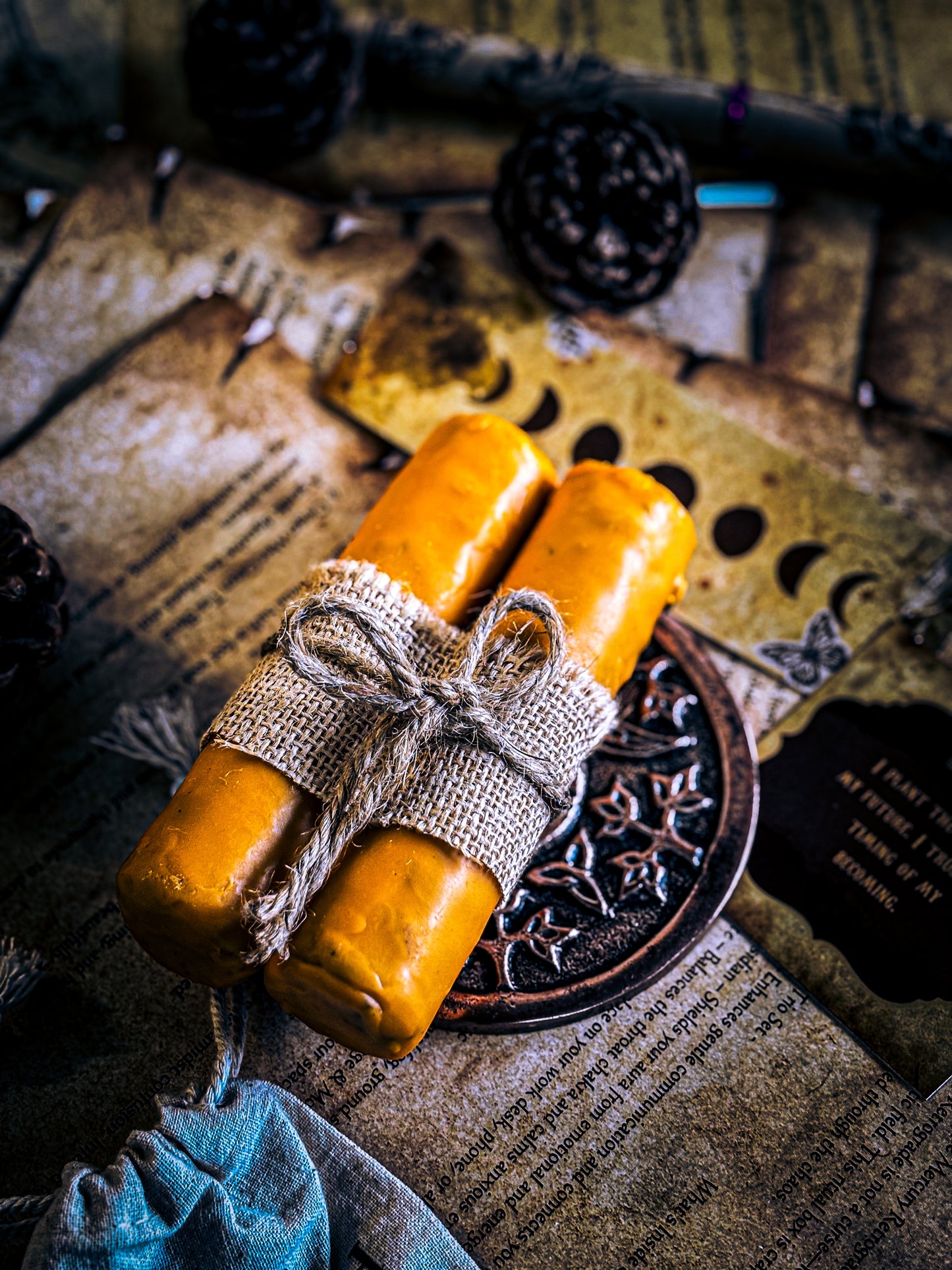Joy in Chaos - Herb Dressed Candle
