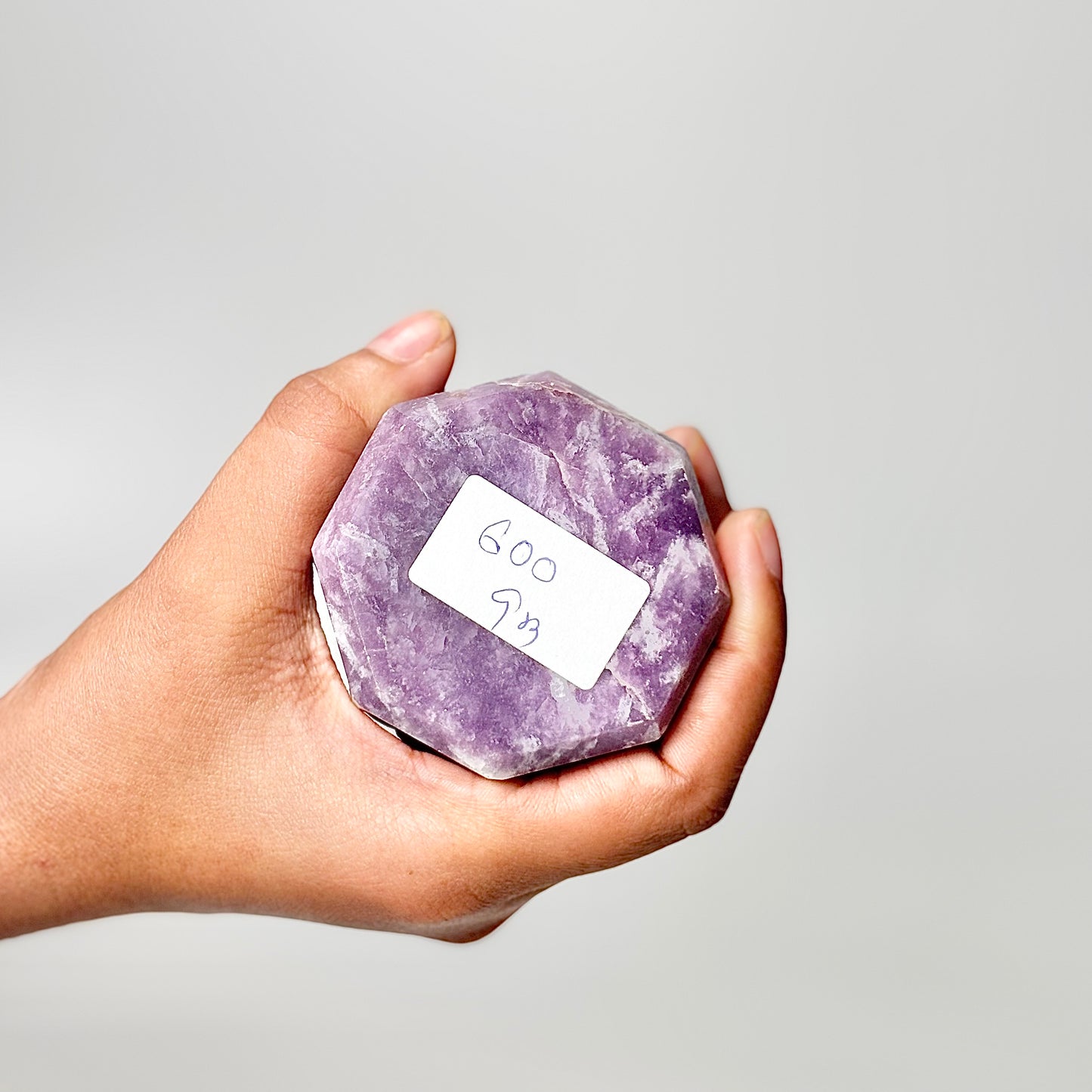 Eight Facet Lepidolite Tower – 600g - Gentle Presence & Refined Balance