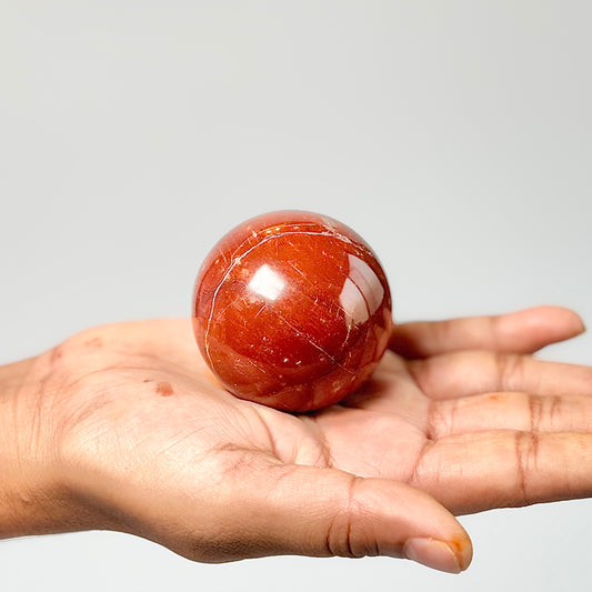 Red Jasper Sphere - Grounding
