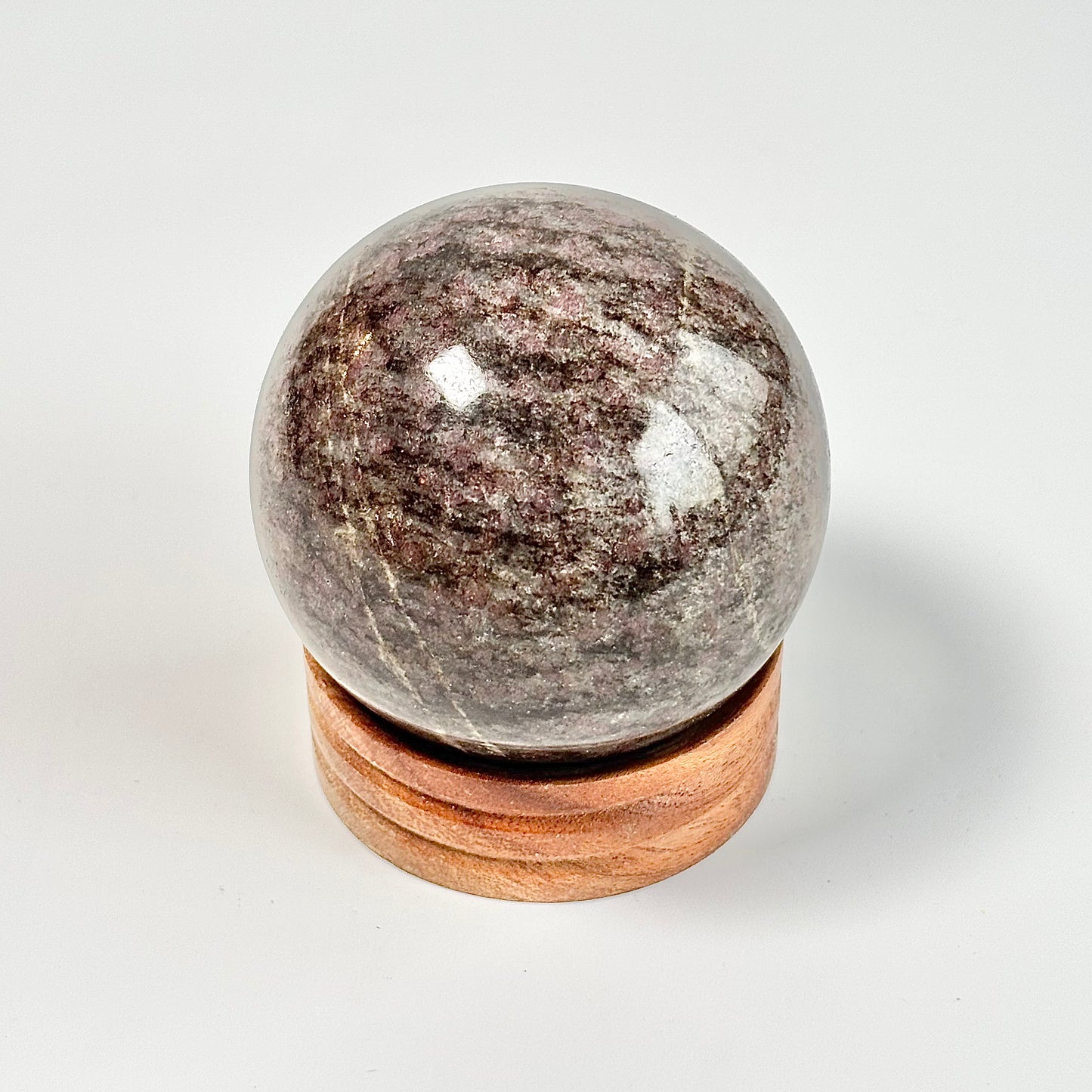 Ruby in Matrix Sphere - Vitality & Emotional Strength