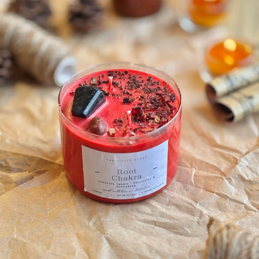 Root Chakra Intention Candle