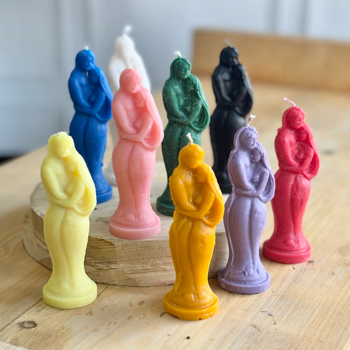 Couple Candle soy wax | Colour Option Available