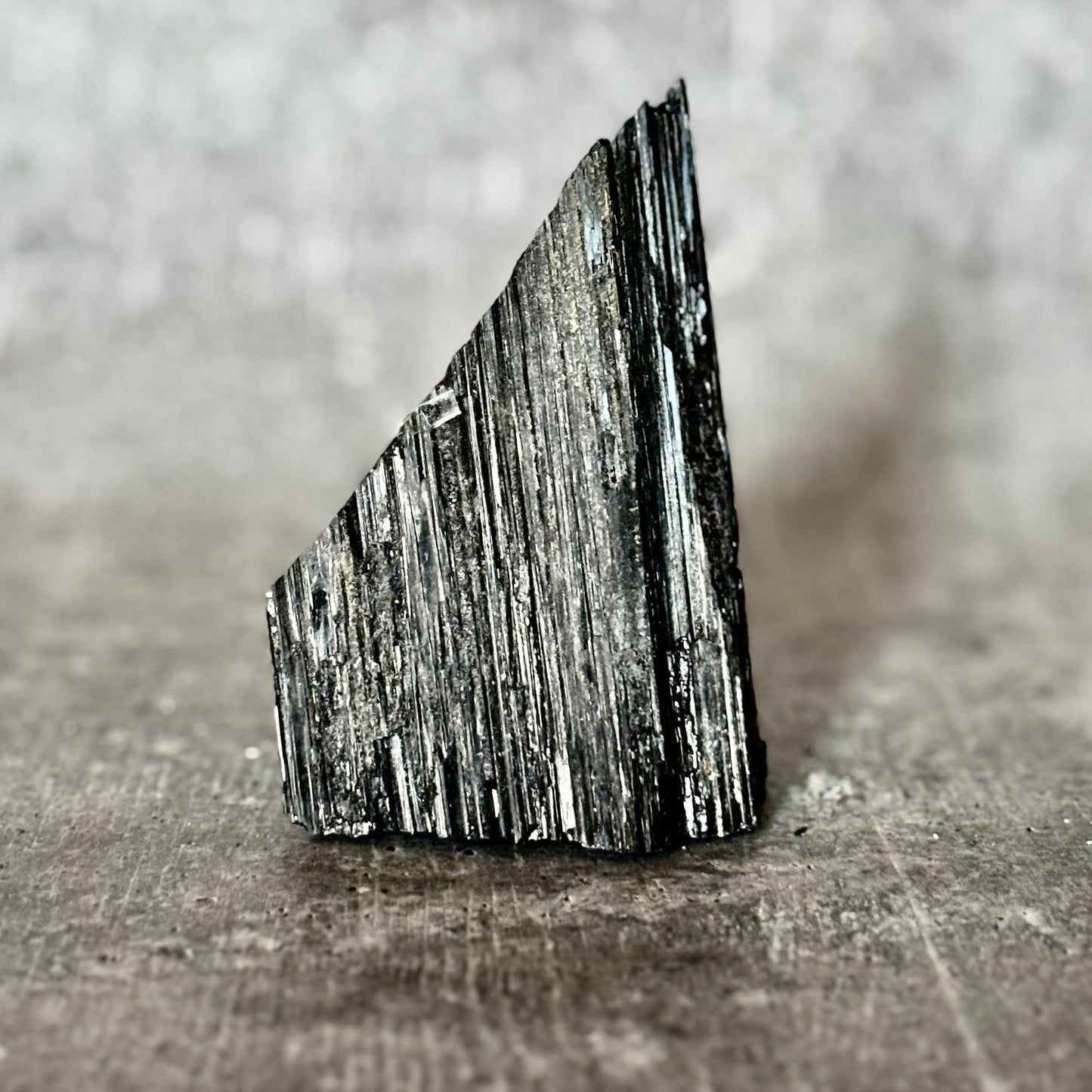 Raw Free Form Large Black Tourmaline 480 Gm