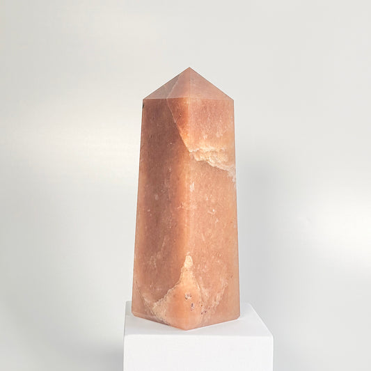 Red Aventurine Four-Facet Tower – 1229g - Boost Vitality • Spark Motivation • Manifest with Confidence