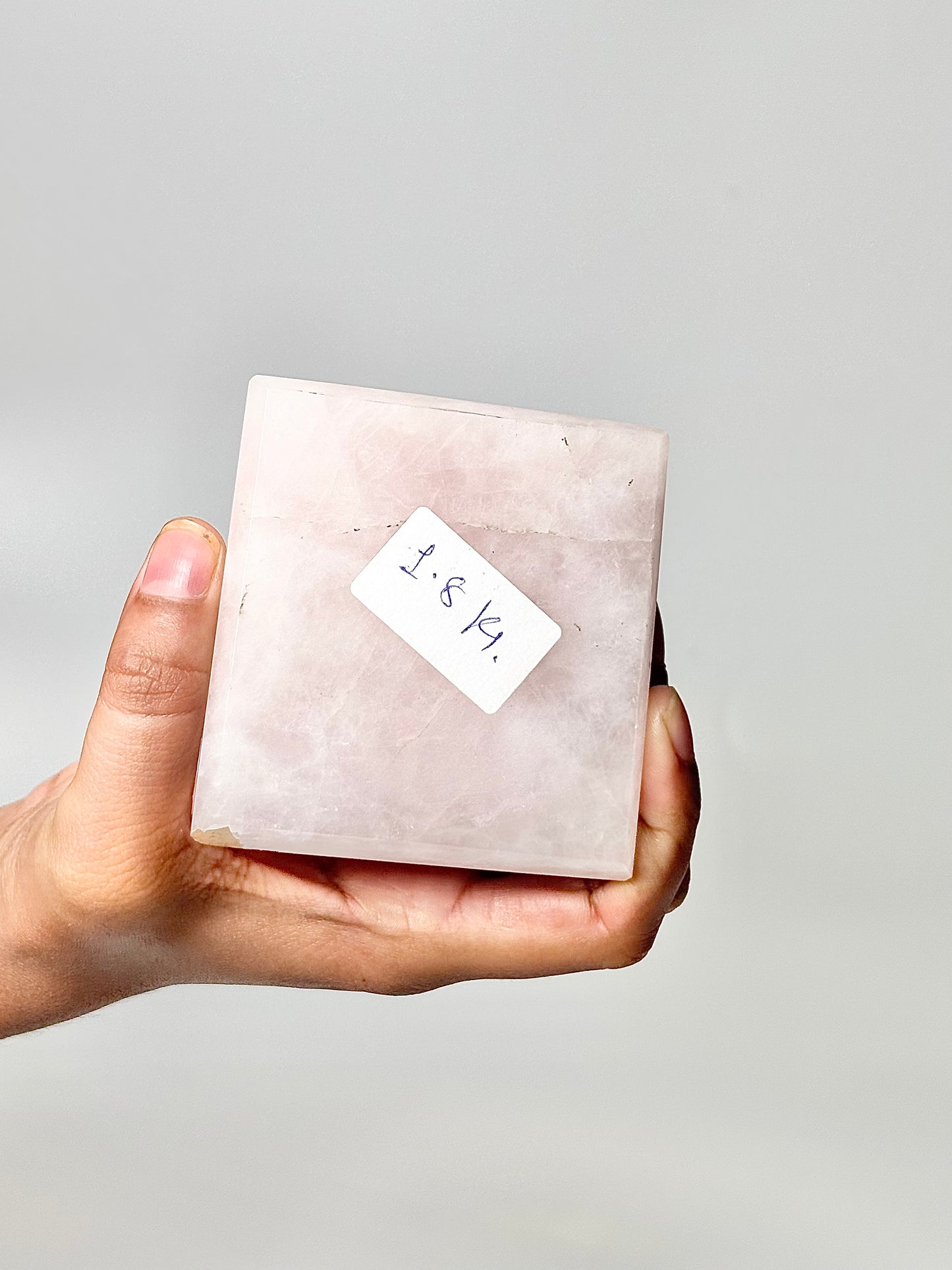 Four Facet Rose Quartz Tower – 1.8kg - Soft Elegance & Balanced Design