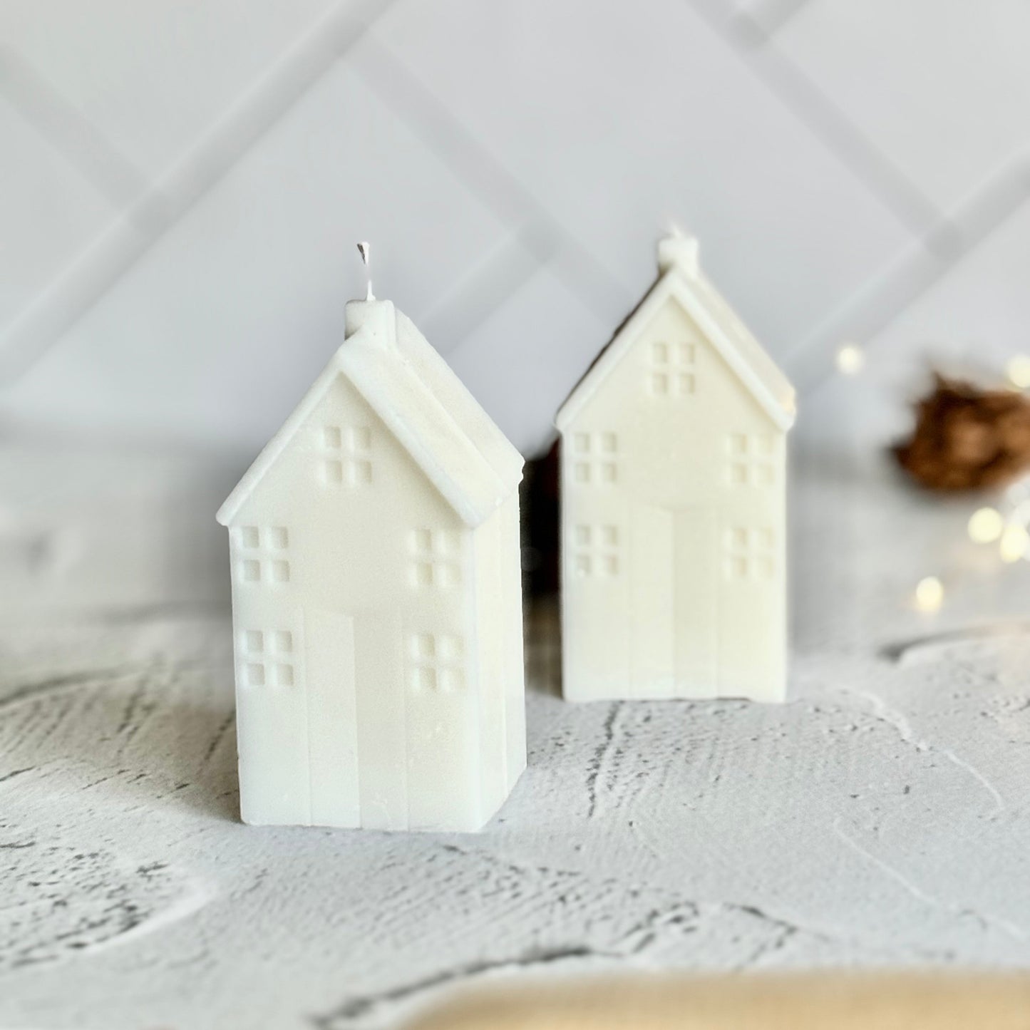 House Decorative Soy Scented Candle | Premium Oudh Scented | Pack of 2