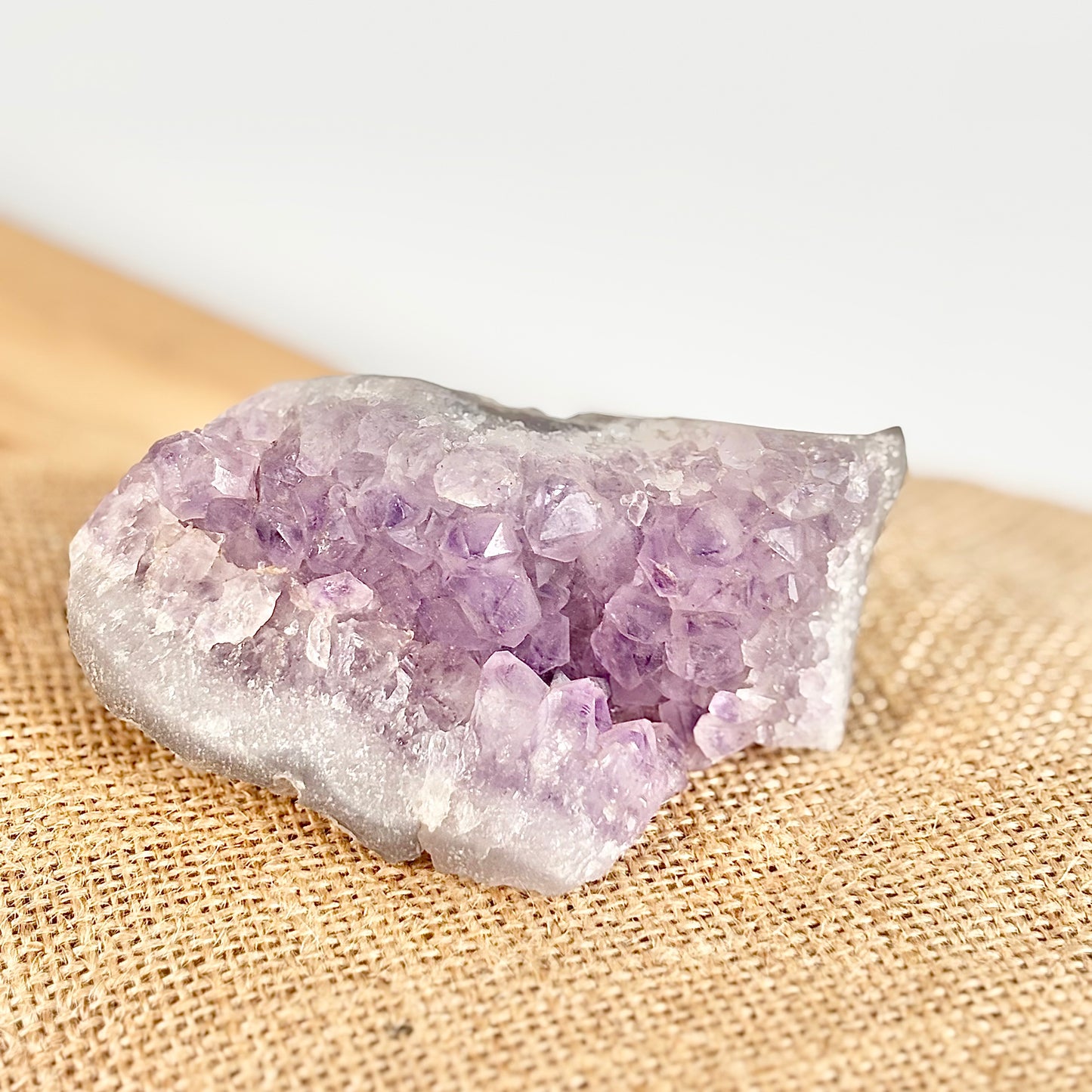 Amethyst Cluster - 188 Gm | Helps activating Third Eye & Psychic abilities