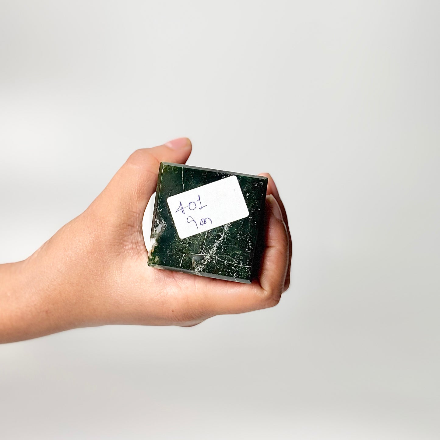 Four Facet Moss Agate Tower – 401 - Nature-Inspired Calm & Grounded Beauty