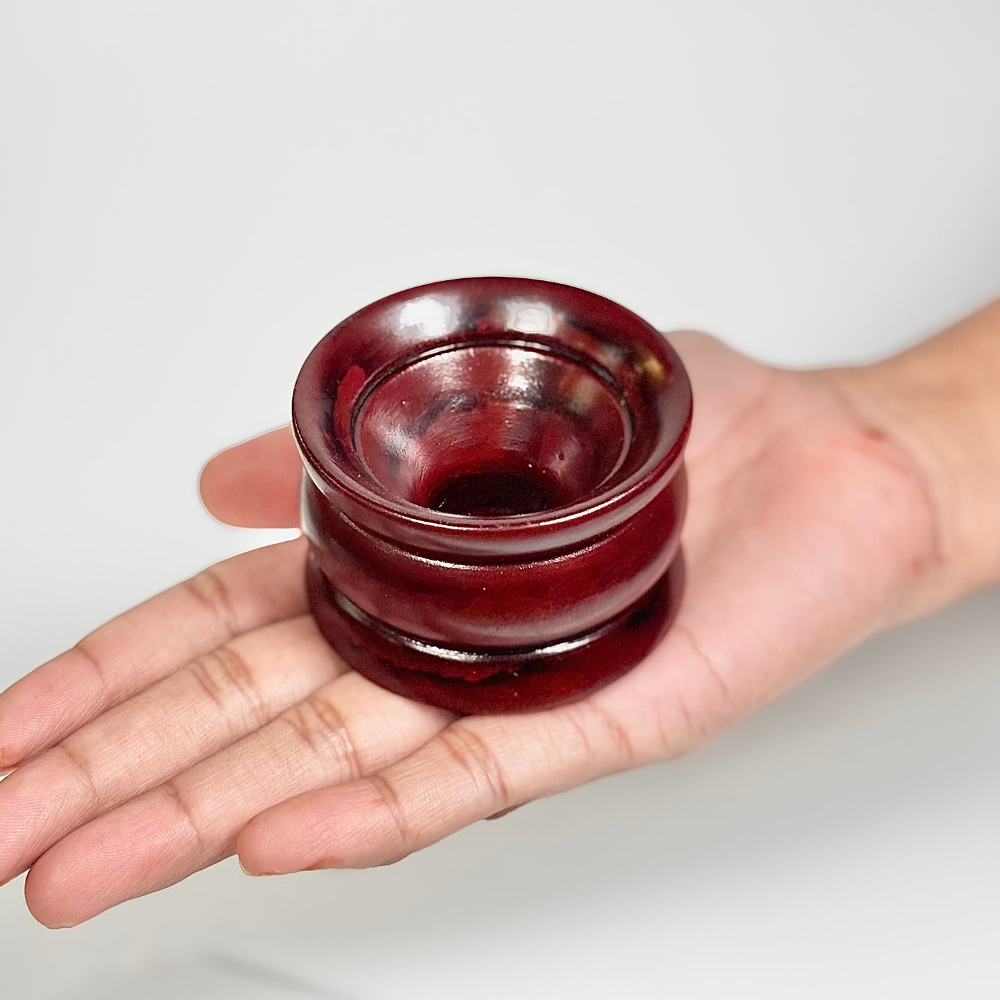 Wooden Sphere Stand