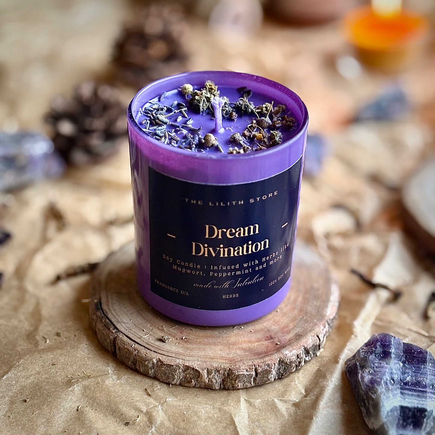 Dream Divination Intention Candle