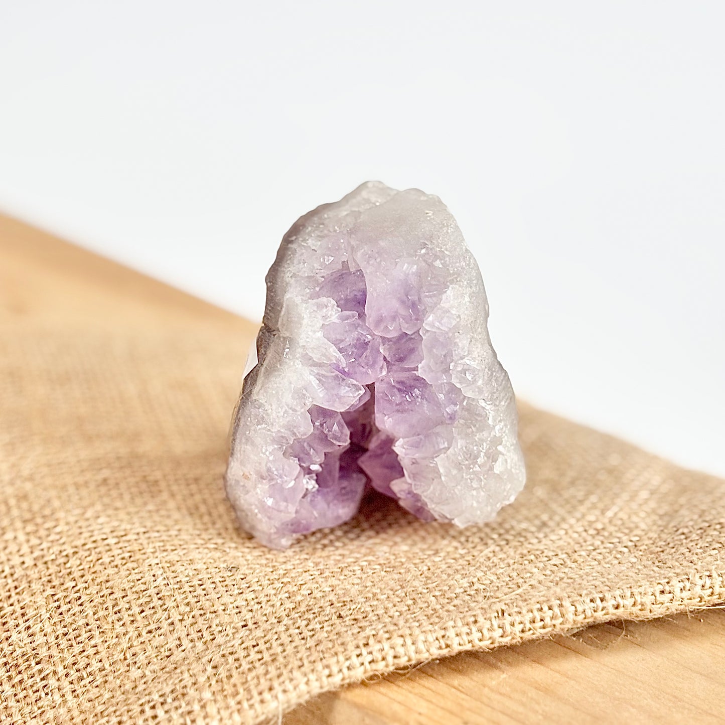 Amethyst Cluster - 200 Gm | Helps activating Third Eye & Psychic abilities