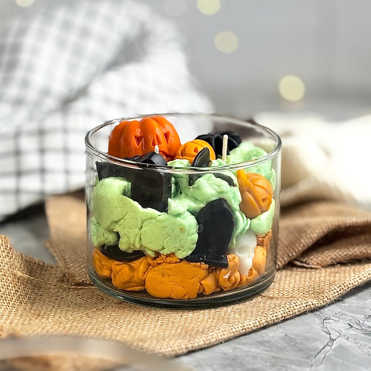 Pumpkin Graveyard Candle – Pumpkin Spice Soy Wax