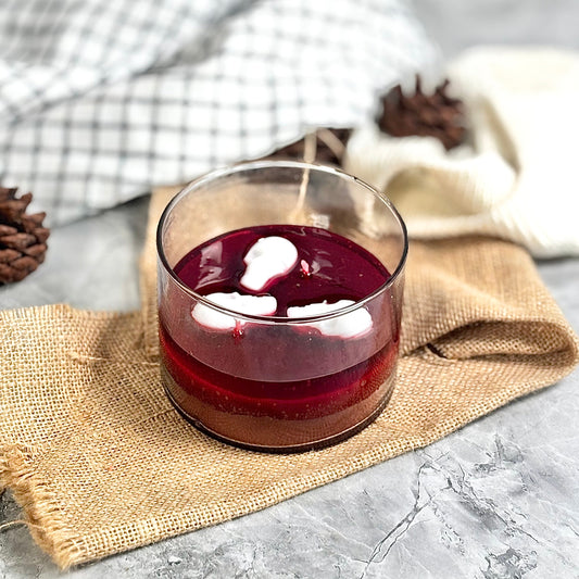 Midnight Skull Candle