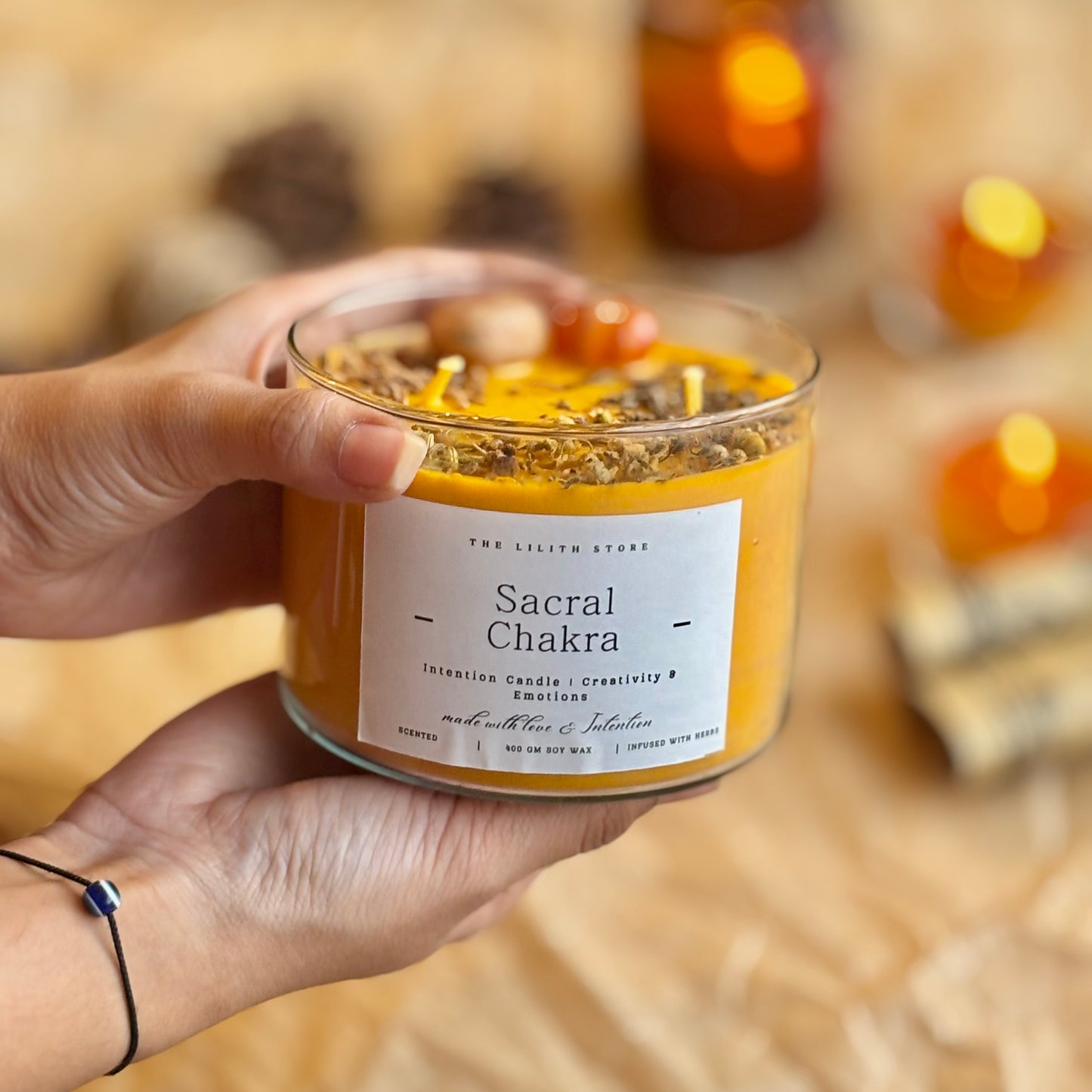 Sacral Chakra Intention Candle