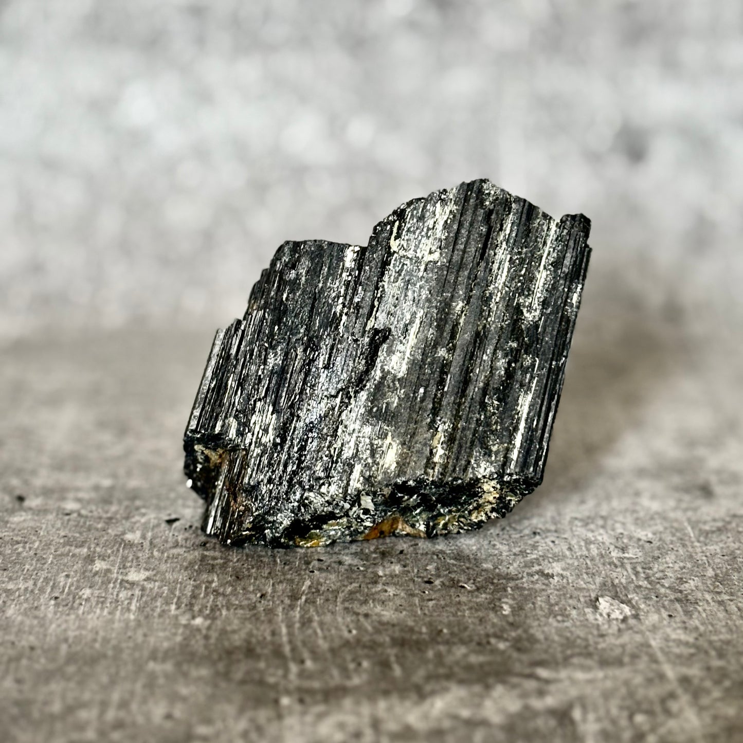 Raw Free Form Large Black Tourmaline 400 Gm