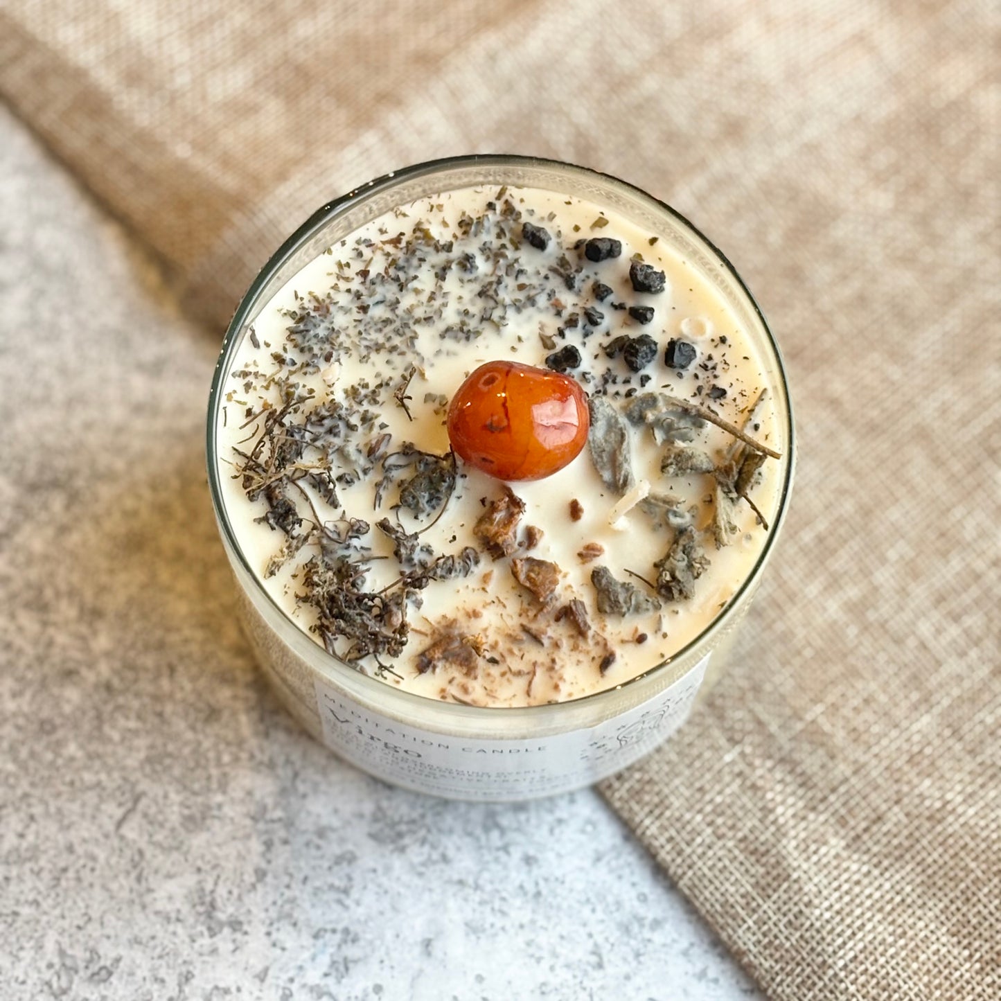 Virgo Zodiac Soy Intention Candle | 400 Gm