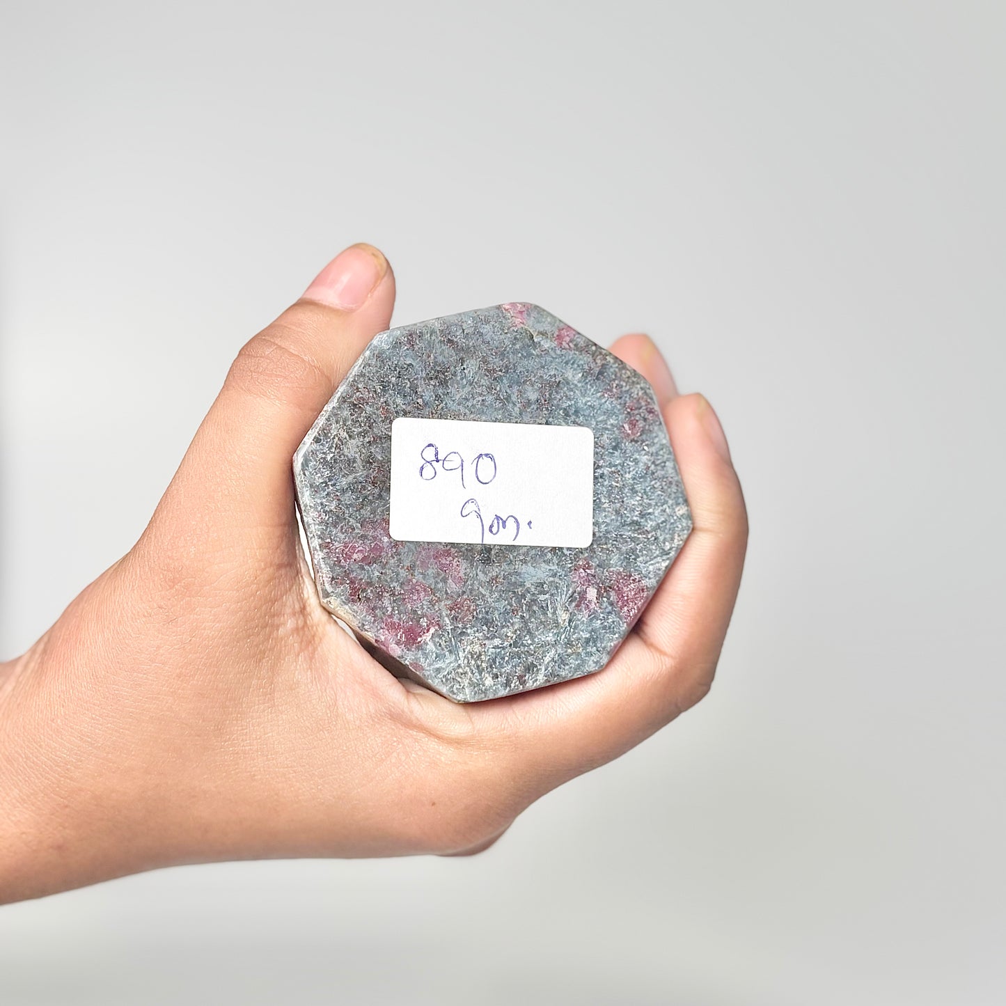 Eight Facet Ruby in Kyanite Tower – 890g -Distinctive Colour & Balanced Form