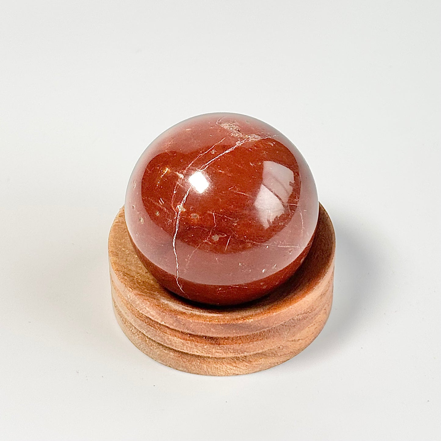 Red Jasper Sphere - Grounding