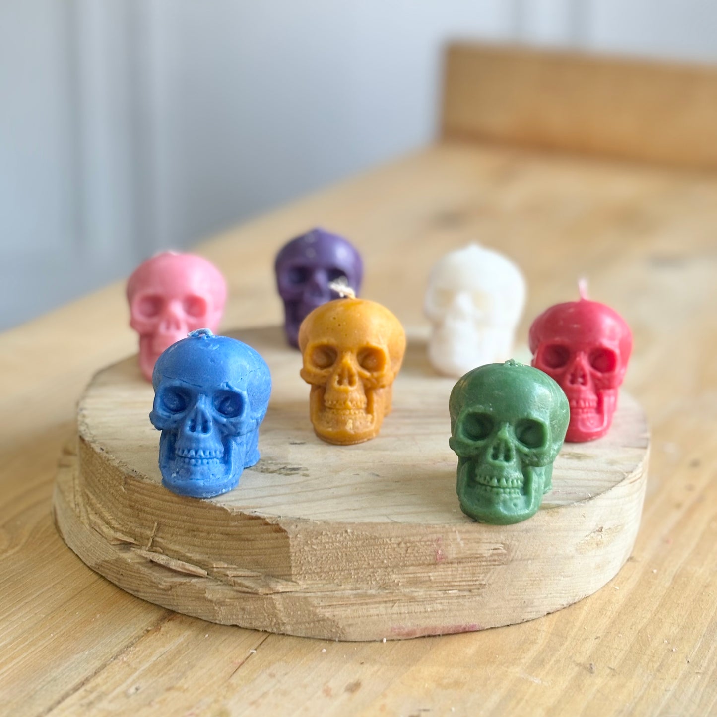 Small Size Skull Soy Candle - Pack of 1 | Colour Option Available