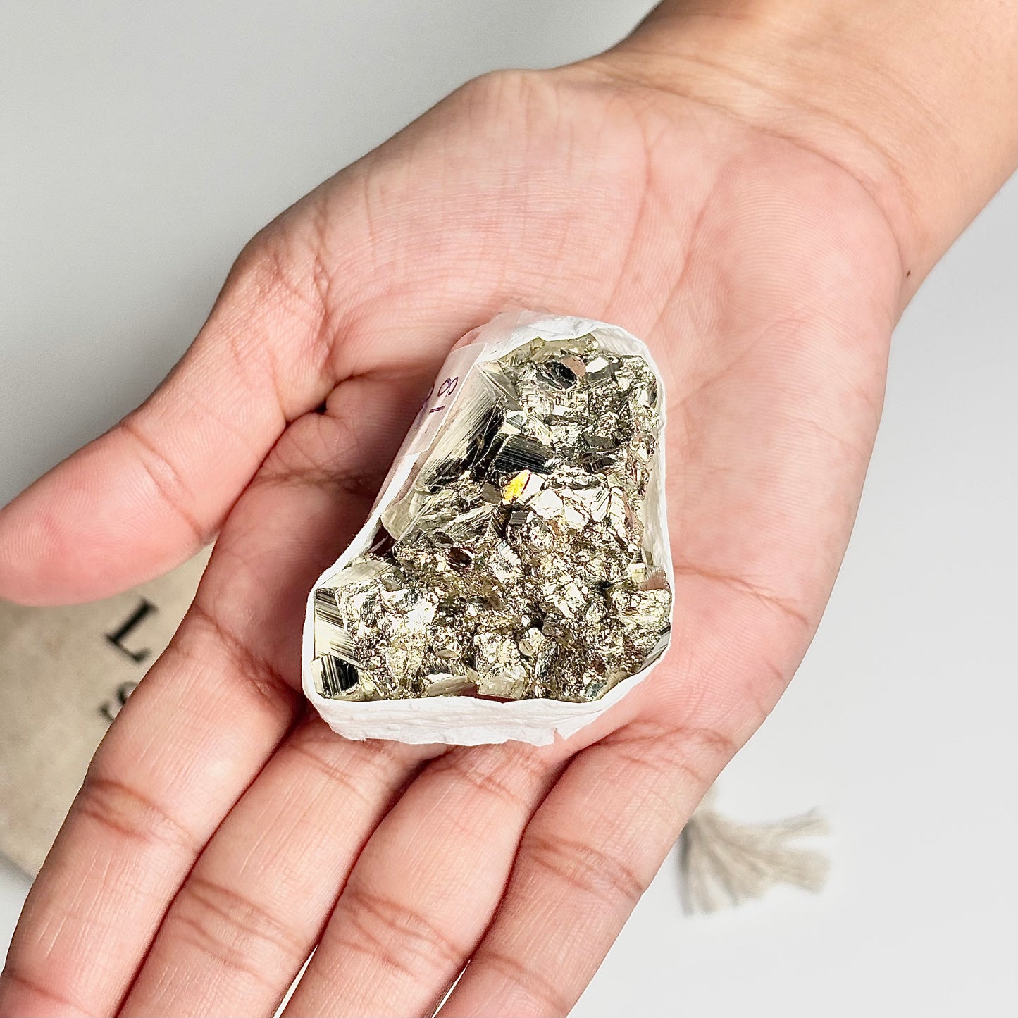 Peruvian Pyrite Cluster – 81g -Golden Brilliance & Striking Presence