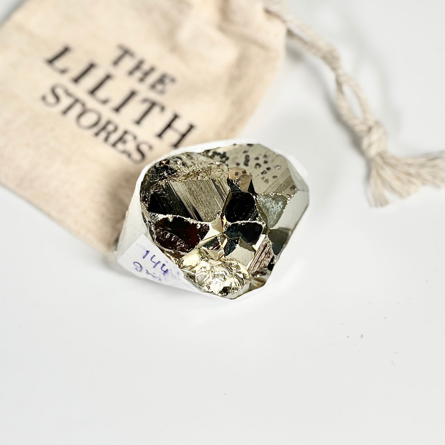 Peruvian Pyrite Cluster – 144g -Golden Brilliance & Striking Presence