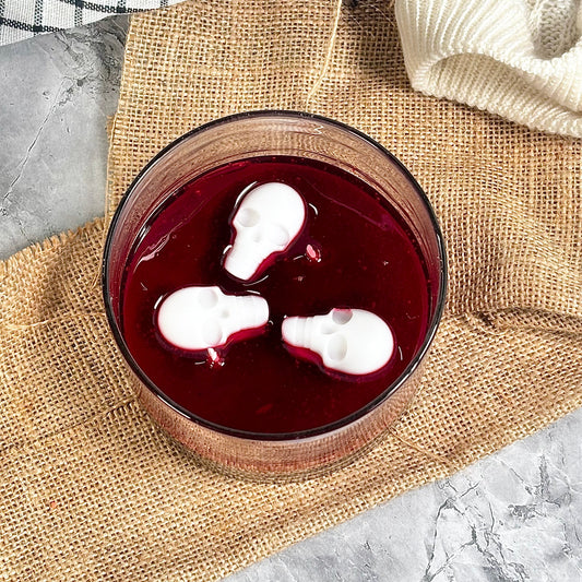 Midnight Skull Candle