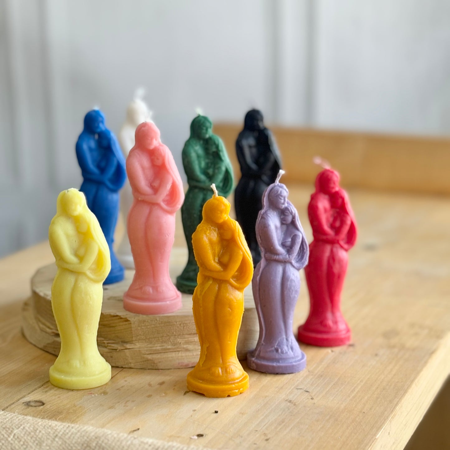 Couple Candle soy wax | Colour Option Available