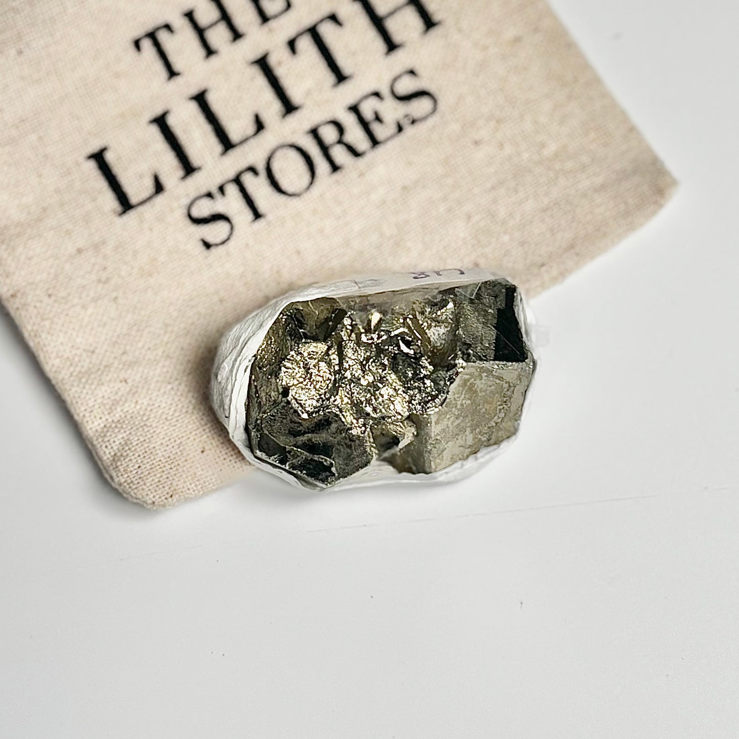 Peruvian Pyrite Cluster – 48g - Golden Brilliance & Striking Presence