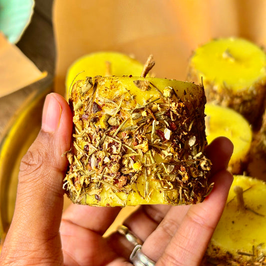 Solar Plexus Chakra Candle - Meditation Candle