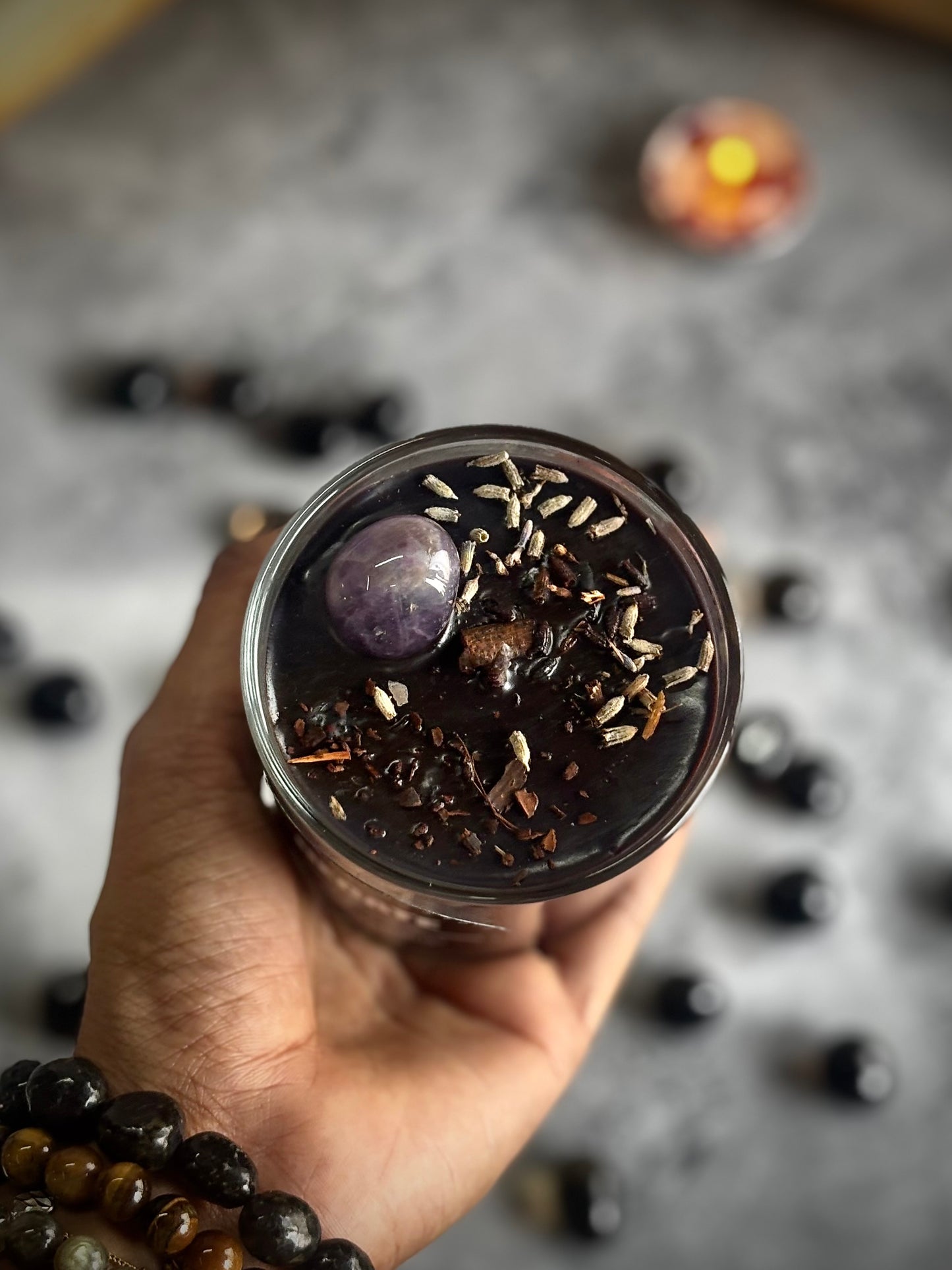 Hecate Altar Candle – 200 g Soy Wax Jar Candle for Ritual & Devotion