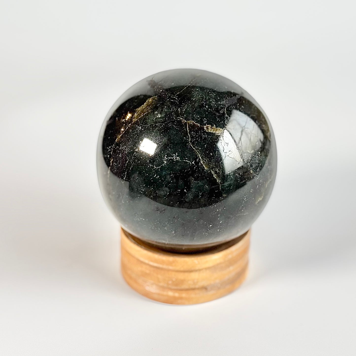 Labradorite Large Sphere - 1.1 Kg | Promotes Spiritual Growth