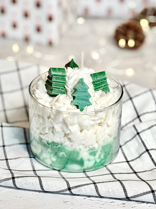 Winter Christmas Forest Dessert Soy Scented Candle | Christmas