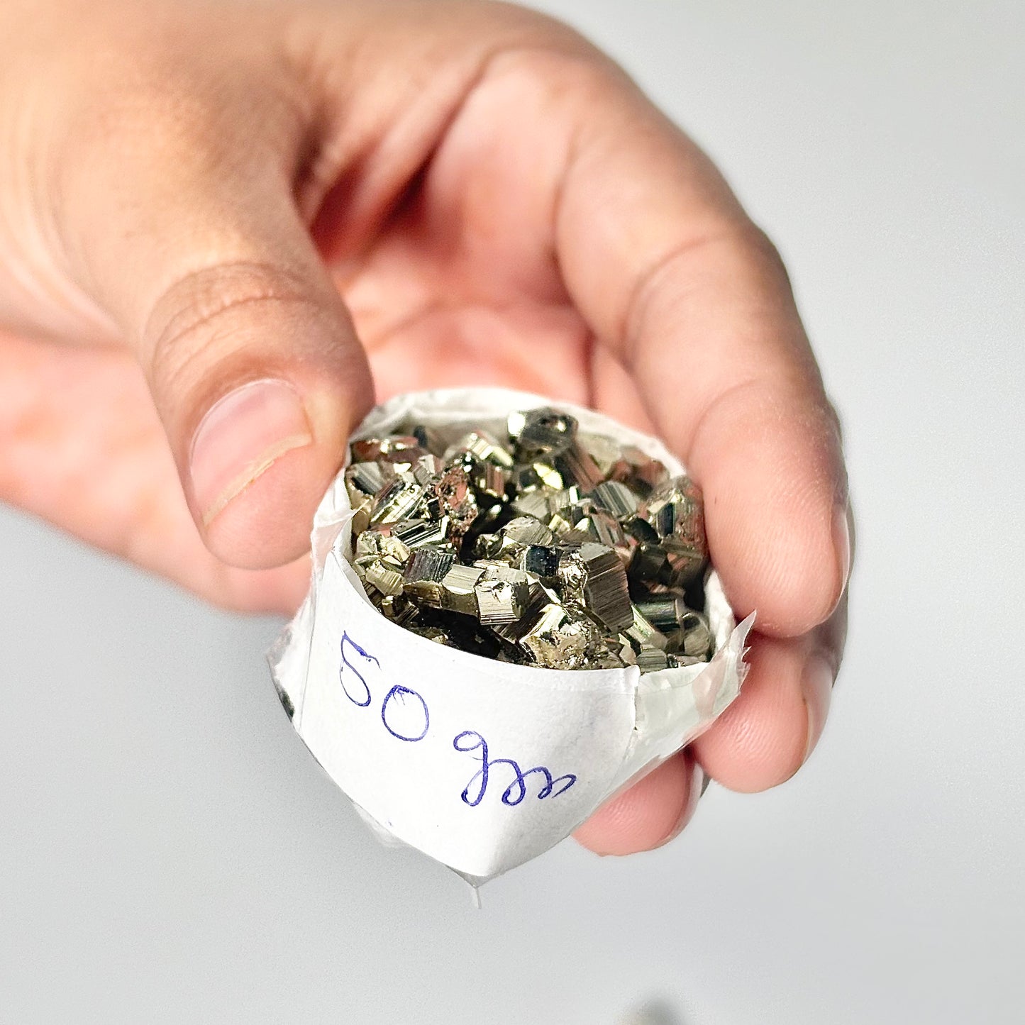 Peruvian Pyrite Cluster – 50g -Golden Brilliance & Striking Presence