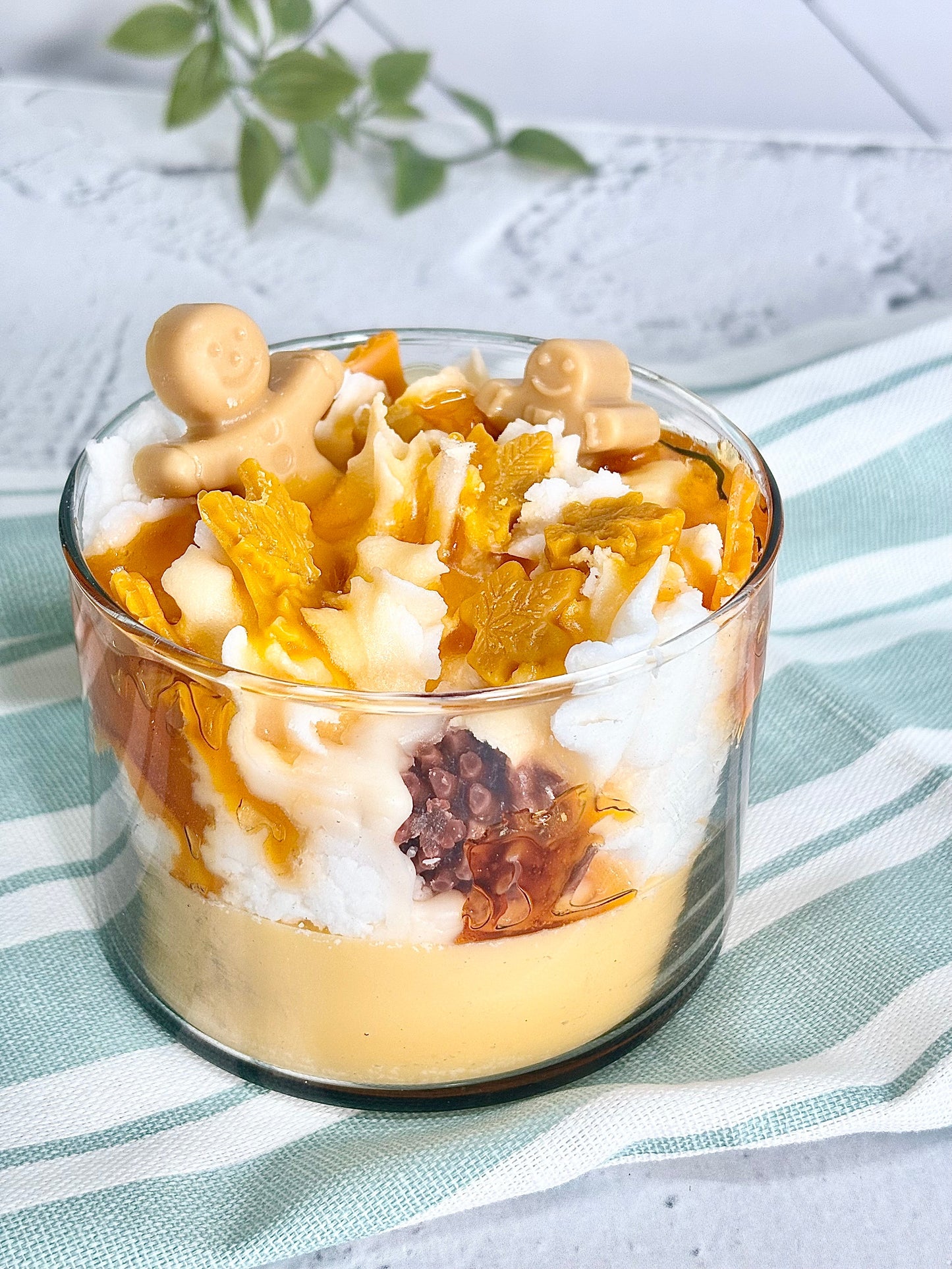 Cozy Winter Jam Dessert Candle