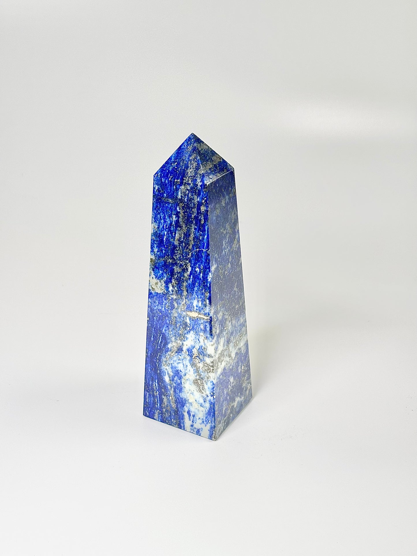 Four Facet Lapis Lazuli Tower – 650g- Truth, Wisdom & Inner Power