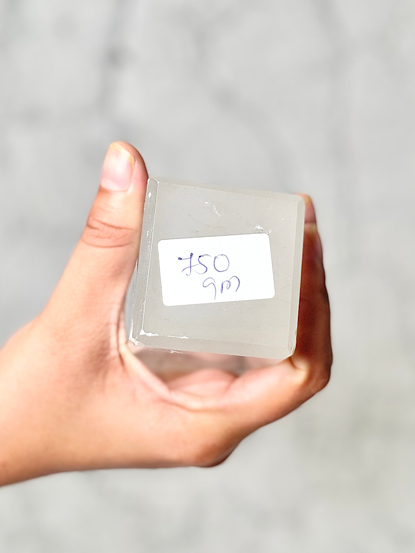 Four Facet Selenite Tower – 750g - Soft Glow & Balanced Form