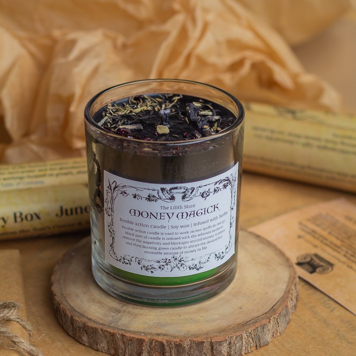 Prosperity Double Action Candle